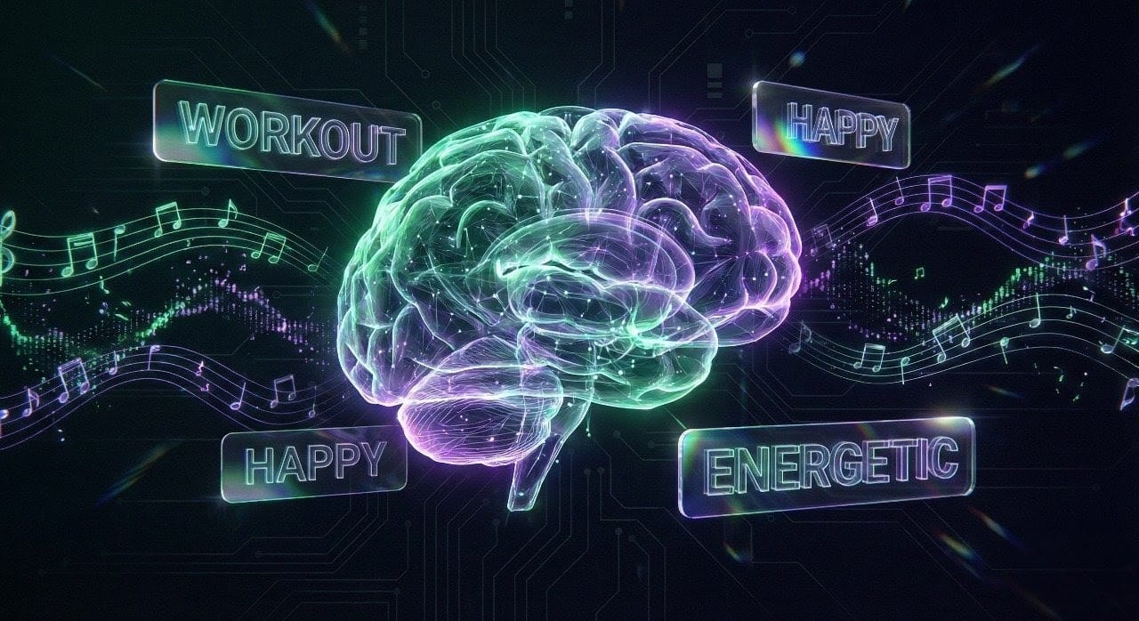 AI Brain analyzing keywords